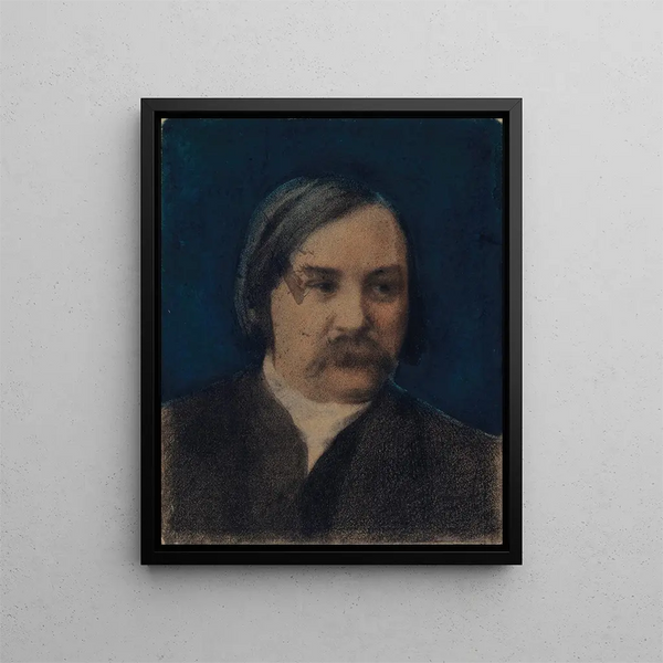 Ritratto di Charles Asselineau - Félix Bracquemond — quadro incorniciato alla parete