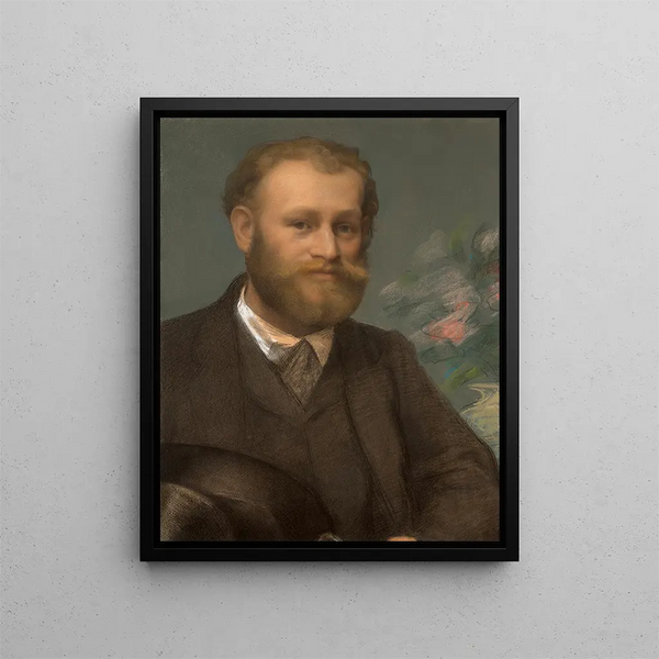 Ritratto di Édouard Manet - Félix Bracquemond — quadro incorniciato alla parete