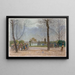 Place de Montrouge e Square de la Mairie XIV, Parigi - Félix Brard — quadro incorniciato alla parete