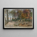Place de Montrouge, square de la Mairie - Félix Brard — quadro incorniciato alla parete