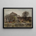 Vista della pension Benoist Catelin al Grand-Montrouge - Félix Brard — quadro incorniciato alla parete
