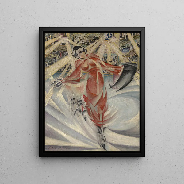 Les six jours ou la patineuse - Félix Del Marle — quadro incorniciato alla parete