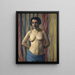 Nu con cintura blu - Félix Vallotton — quadro incorniciato alla parete