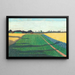 I campi plateau della Croce Rossa - Félix Vallotton — quadro incorniciato alla parete