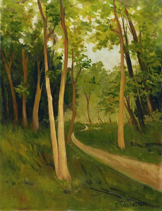 Flix Vallotton - Track In The Bois De Boulogne.webp