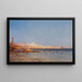 Vista di Costantinopoli - Félix Ziem — quadro incorniciato alla parete