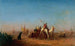 Carovana in viaggio verso La Mecca - Félix Ziem — vista dell’opera