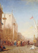 Carnaval Venezia quai des Esclavons - Félix Ziem — vista dell’opera