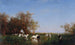 Cavalli selvaggi in Camargue - Félix Ziem — vista dell’opera