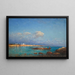 Constantinople dalla Mar di Marmara - Félix Ziem — quadro incorniciato alla parete