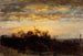 Coucher de soleil (Conflit de cas) - Félix Ziem — vista dell’opera