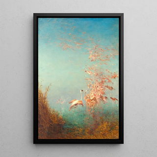 Flix Ziem - Envol De Flamants Roses tang De Vaccars.webp