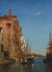 Gondole Venise - Félix Ziem — vista dell’opera