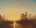 Khartoum, tramonto - Félix Ziem — vista dell’opera
