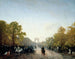 L'avenue des Champs-Élysées - Félix Ziem — vista dell’opera