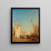 Le quai Saint - Jean à Marseille - Félix Ziem — quadro incorniciato alla parete