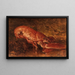 Nature morte con aragosta - Félix Ziem — quadro incorniciato alla parete