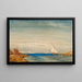 Pescatori - Félix Ziem — quadro incorniciato alla parete