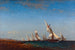 Ritorno dei pescatori a Martigues - Félix Ziem — vista dell’opera