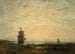Vele e caravelle al tramonto in Olanda - Félix Ziem — vista dell’opera