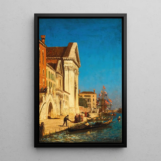 Flix Ziem - Venice Canale della Giudecca near the Church of Santa Maria del Rosario.webp