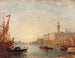 Venezia, il Palazzo dei Dogi - Félix Ziem — vista dell’opera