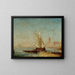 Vista di Venezia con il Palazzo Ducale - Félix Ziem — quadro incorniciato alla parete