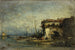 Vista dell'Italia, la vecchia porta - Félix Ziem — vista dell’opera