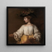 Flora - Rembrandt van Rijn — quadro incorniciato alla parete