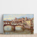 Riproduzione del dipinto Firenze, Ponte Vecchio - Antonietta Brandeis