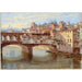 Riproduzione del dipinto Firenze, Ponte Vecchio - Antonietta Brandeis