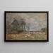 Landes in primavera - Florent Crabeels — quadro incorniciato alla parete