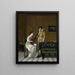 Musicista - Florent Willems — quadro incorniciato alla parete
