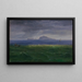 Piccola marina con vista su Capri - Florian Grospietsch — quadro incorniciato alla parete