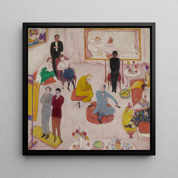 Quadro Soirée di Studio - Florine Stettheimer | Stampa d'arte