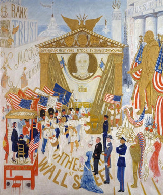 Florine Stettheimer - The Cathedrals of Wall Street.webp