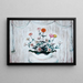 Zinnias - Florine Stettheimer — quadro incorniciato alla parete