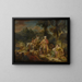 Jacob e la sua famiglia in viaggio verso l'Egitto - Scuola di François Boucher — quadro incorniciato alla parete