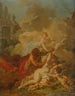 Scène mitologica - Scuola di François Boucher — vista dell’opera