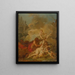 Scène mitologica - Scuola di François Boucher — quadro incorniciato alla parete