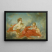 La Muse Clio - Ecole de François Boucher — quadro incorniciato alla parete