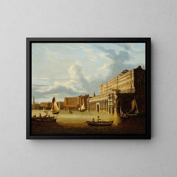 Maison de Somerset - Ecole de Sir John Dean Paul — quadro incorniciato alla parete