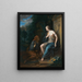 Vertumne e Pomone - Scuola di Adriaen van der Werff — quadro incorniciato alla parete