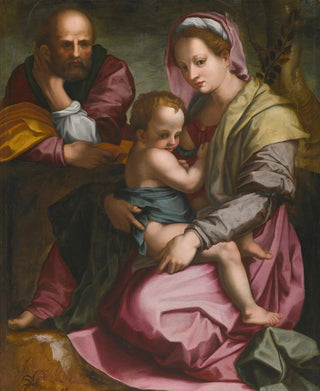 Follower of Andrea del Sarto - The Holy Family.webp