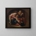 Santa Famiglia - Scuola di Angelica Kauffmann — quadro incorniciato alla parete