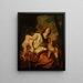 Allégorie della Caritas - Scuola di Antoine van Dyck — quadro incorniciato alla parete