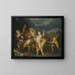 Putti dans un paysage - Scuola di Antoine van Dyck — quadro incorniciato alla parete