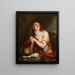 La Madeleine penitente - Scuola di Antoine van Dyck — quadro incorniciato alla parete
