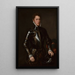 Portrait d'un homme en armure - Ecole d'Antonis Mor — quadro incorniciato alla parete