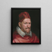 Papa Innocent X - Scuola di Diego Velázquez — quadro incorniciato alla parete